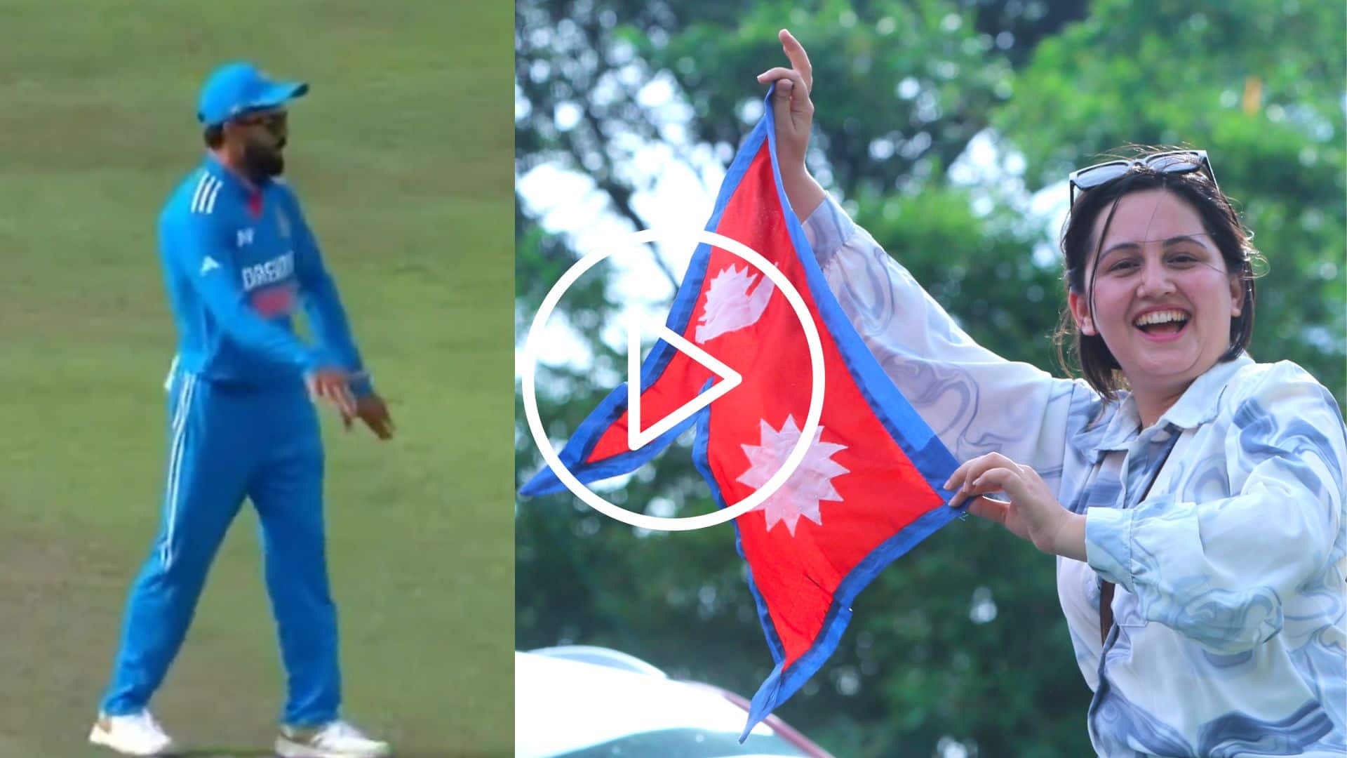[WATCH] Virat Kohli Dances On-Field; Vibes With Nepalese Fans